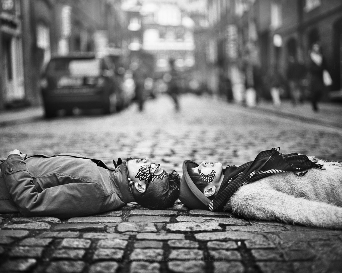 Portrait Location Photography  - On a Road