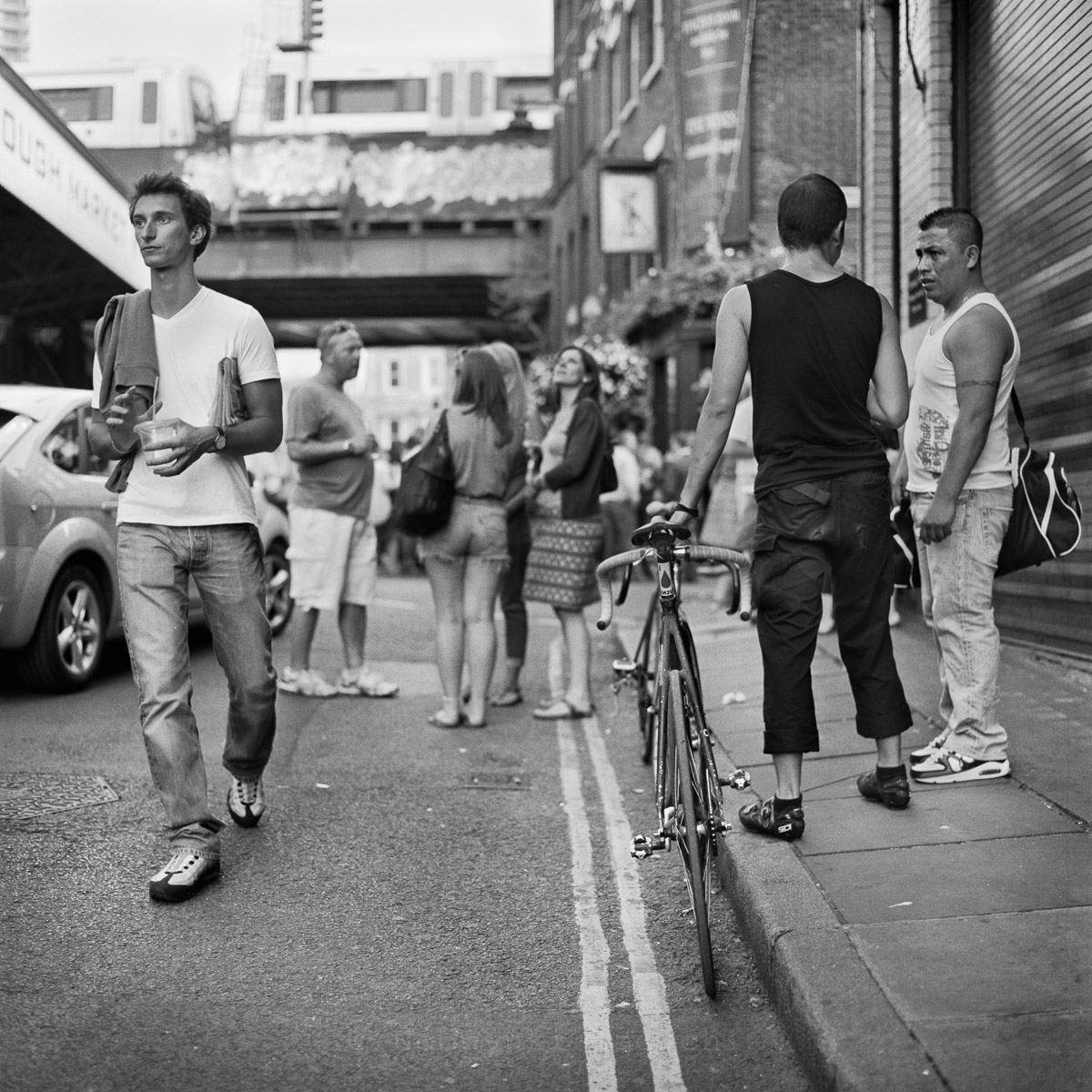 Street Photography London 120 Film  - Stoney Street, London