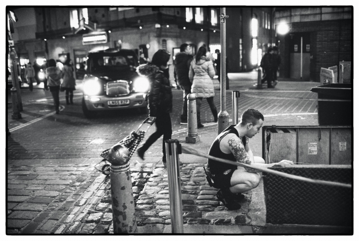 Street Photography London 2012 - Delivery man