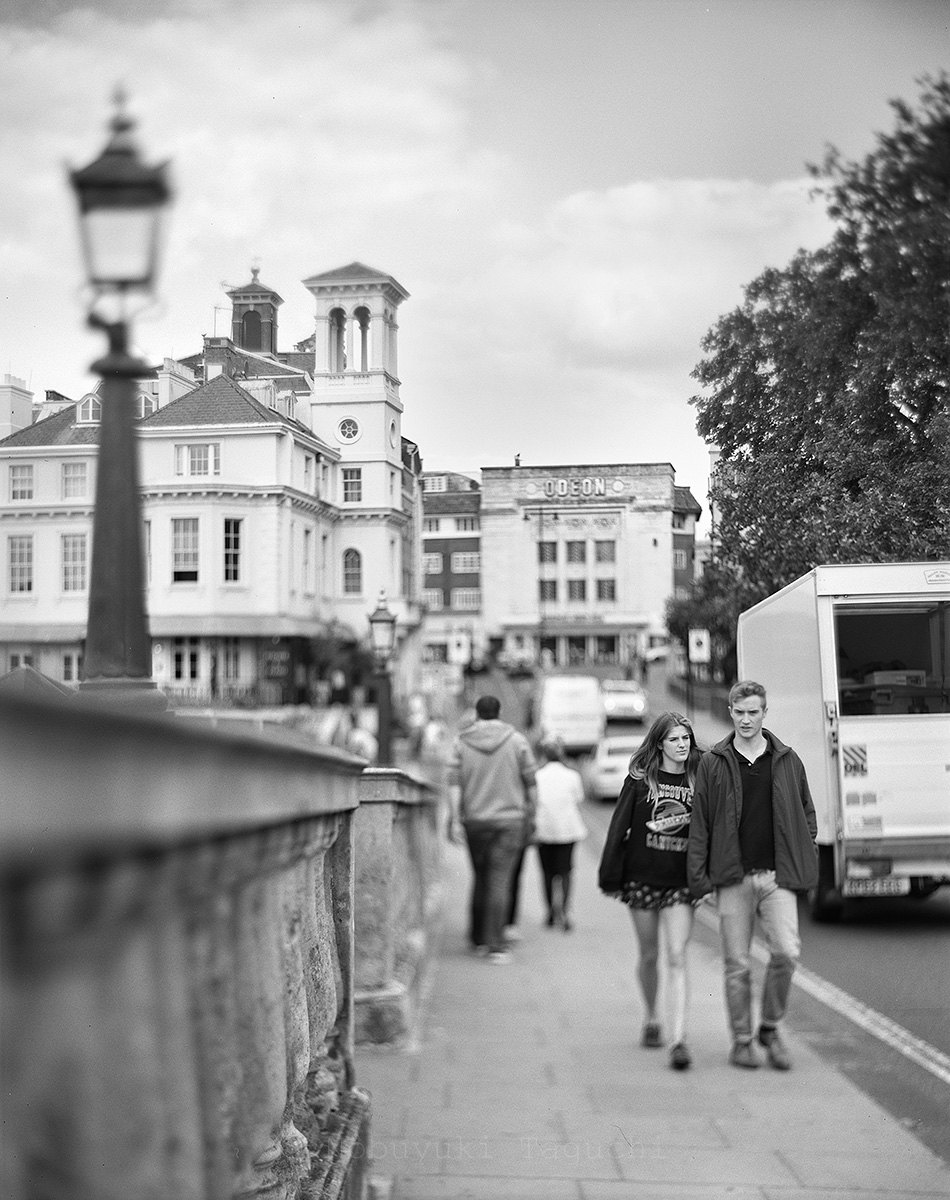 London by 5x4 (4x5) Large Format with Aero Ektar - Richmond Bridge