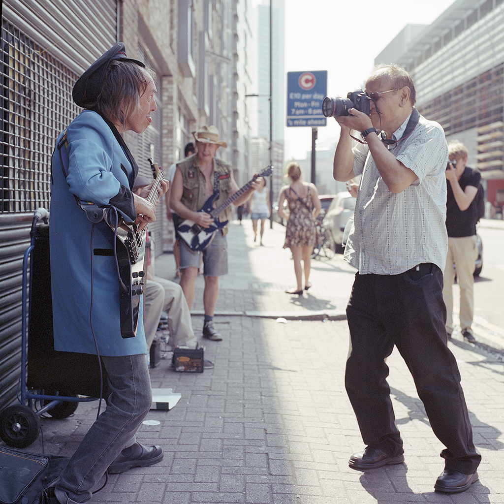 Street Photography Colour - Street Band, Near Brick Lain