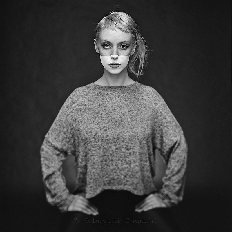 Portrait Photography - Black and White - Photo 1033