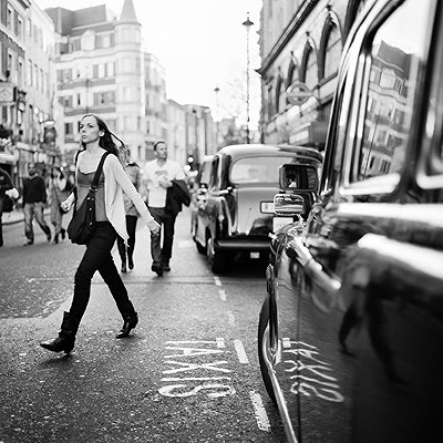 Taxis - Cranbourn Street, London WC2