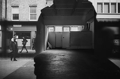 The empty shop at Berwick Street in London