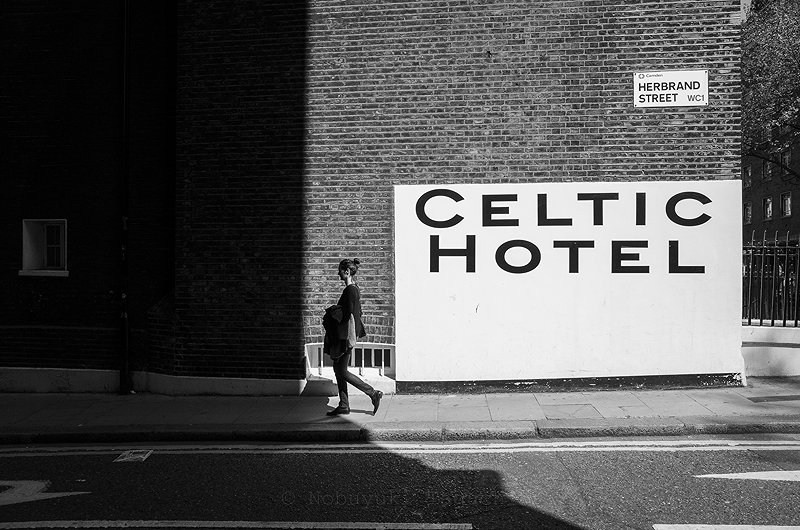 Into the shade - Herbrand Street