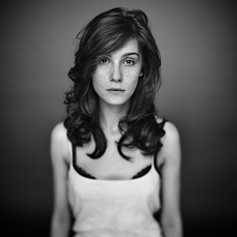 Portrait photograph of Abitha - Rolleiflex SL66